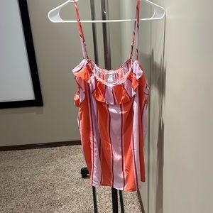 Striped Flowy Cami Blouse Old Navy